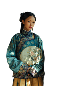 Graceful Hanfu Beauty V3 Vinyl Car Decal Sticker – Waterproof & UV-Resistant 4.4