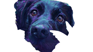 Dog V162 Vinyl Car Decal Sticker – Waterproof & UV-Resistant 2.72"