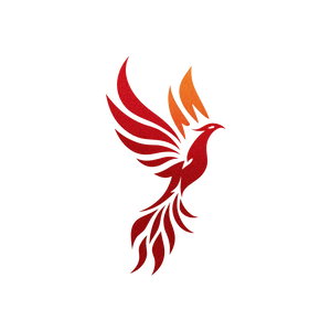 Minimal Phoenix Vinyl Car Decal Sticker – Waterproof & UV-Resistant 3.4133333333333336"
