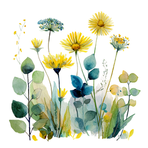 Wildflowers Watercolor V2 Vinyl Car Decal Sticker – Waterproof & UV-Resistant 3.4133333333333336" Wildflowers Watercolor V2 Vinyl Car Decal Sticker – Waterproof & UV-Resistant 3.4133333333333336"