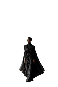 Statuesque African Woman Vinyl Car Decal Sticker – Waterproof & UV-Resistant 8.96"