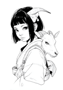 Creepy Tattoo Design Vinyl Car Decal Sticker – Waterproof & UV-Resistant 4.32"