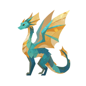 Teal Gold Dragon Vinyl Car Decal Sticker – Waterproof & UV-Resistant 3.4133333333333336" Teal Gold Dragon Vinyl Car Decal Sticker – Waterproof & UV-Resistant 3.4133333333333336"