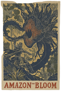 Amazon Vs. Bloom Vinyl Car Decal Sticker – Waterproof & UV-Resistant 8.96"