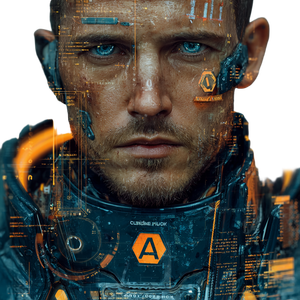 Ai Engineer Portrait Vinyl Car Decal Sticker – Waterproof & UV-Resistant 3.4133333333333336"