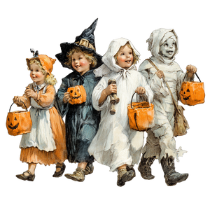 Happy Halloween Kids Vinyl Car Decal Sticker – Waterproof & UV-Resistant 6.826666666666667"