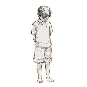 Disappointed Young Boy Vinyl Car Decal Sticker – Waterproof & UV-Resistant 3.4133333333333336" Disappointed Young Boy Vinyl Car Decal Sticker – Waterproof & UV-Resistant 3.4133333333333336"