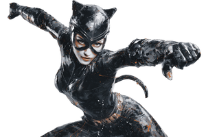 Action Catwoman Vinyl Car Decal Sticker – Waterproof & UV-Resistant 5.97333333333333