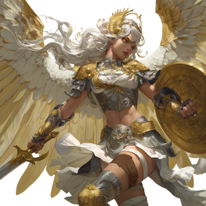 Winged Valkyrie V4 Vinyl Car Decal Sticker – Waterproof & UV-Resistant 3.4133333333333336"