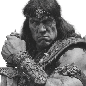 Conan The Barbarian V17 Vinyl Car Decal Sticker – Waterproof & UV-Resistant 3.4133333333333336"