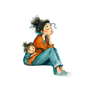 Tired Mother V3 Vinyl Car Decal Sticker – Waterproof & UV-Resistant 3.4133333333333336"