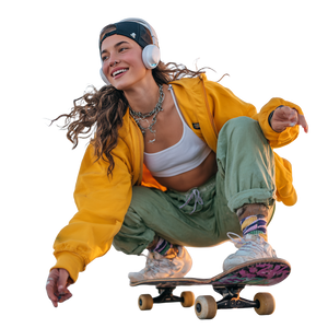 Skateboarding Girl V11 Vinyl Car Decal Sticker – Waterproof & UV-Resistant 3.4133333333333336" Skateboarding Girl V11 Vinyl Car Decal Sticker – Waterproof & UV-Resistant 3.4133333333333336"