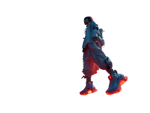 Futuristic Volcanic Model Vinyl Car Decal Sticker – Waterproof & UV-Resistant 6.1866666666666665"