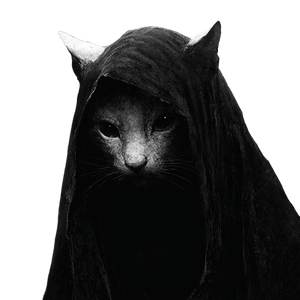 Corrupted Feline Vinyl Car Decal Sticker – Waterproof & UV-Resistant 3.4133333333333336"