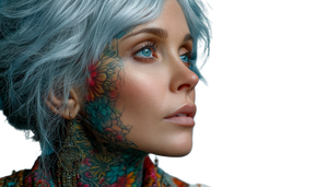 Floral Tattooed Woman V2 Vinyl Car Decal Sticker – Waterproof & UV-Resistant 2.773333333333333 Floral Tattooed Woman V2 Vinyl Car Decal Sticker – Waterproof & UV-Resistant 2.773333333333333