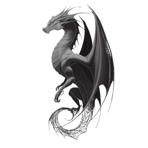 Dragon Tattoo V5 Vinyl Car Decal Sticker – Waterproof & UV-Resistant 3.4133333333333336"