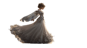 Ethereal Beauty Walk Vinyl Car Decal Sticker – Waterproof & UV-Resistant 2.72"