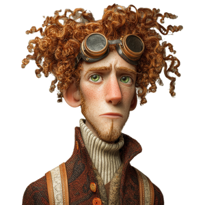 Steampunk Professor Vinyl Car Decal Sticker – Waterproof & UV-Resistant 3.4133333333333336" Steampunk Professor Vinyl Car Decal Sticker – Waterproof & UV-Resistant 3.4133333333333336"