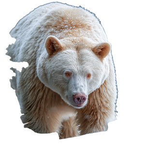 Albino Grizzly Bear Vinyl Car Decal Sticker – Waterproof & UV-Resistant 6.826666666666667" Albino Grizzly Bear Vinyl Car Decal Sticker – Waterproof & UV-Resistant 6.826666666666667"