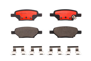 Premium Brembo Brake Pads Set | Ceramic Material | Fit Various 2004-2010 Pontiac G5 G6 Saturn Aura Ion Chevrolet HHR Malibu Cobalt | Set Of 4 Premium Brembo Brake Pads Set | Ceramic Material | Fit Various 2004-2010 Pontiac G5 G6 Saturn Aura Ion Chevrolet HHR Malibu Cobalt | Set Of 4
