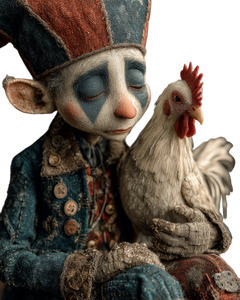 Melancholic Gnome Vinyl Car Decal Sticker – Waterproof & UV-Resistant 4.0"