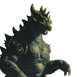 Retro Kaiju Monster Vinyl Car Decal Sticker – Waterproof & UV-Resistant 3.4133333333333336"