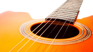 Acoustic Guitar Close-Up V5 Vinyl Car Decal Sticker – Waterproof & UV-Resistant 5.4