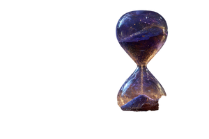 Mystical Hourglass Timer Vinyl Car Decal Sticker – Waterproof & UV-Resistant 2.986666666666667"