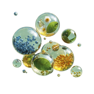 Floating Glass Spheres V2 Vinyl Car Decal Sticker – Waterproof & UV-Resistant 6.826666666666667"