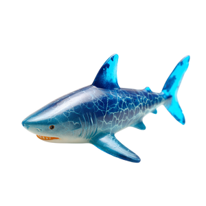 Toy Shark Vinyl Car Decal Sticker – Waterproof & UV-Resistant 3.4133333333333336"