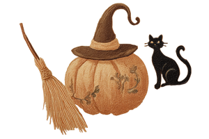 Elegant Halloween Scene Vinyl Car Decal Sticker – Waterproof & UV-Resistant 2.986666666666667"