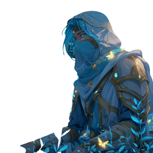 Anime Knight Mage Vinyl Car Decal Sticker – Waterproof & UV-Resistant 3.4133333333333336"