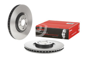 Brembo Vented Brake Rotor | High Carbon Cast Iron | 345mm Diameter | 48mm Height | ECE-R90 Certified Brembo Vented Brake Rotor | High Carbon Cast Iron | 345mm Diameter | 48mm Height | ECE-R90 Certified