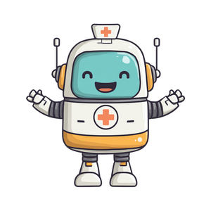 Smiling Ai Robot Vinyl Car Decal Sticker – Waterproof & UV-Resistant 3.4133333333333336"