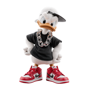 Chrome Duck Nft Vinyl Car Decal Sticker – Waterproof & UV-Resistant 3.4133333333333336"