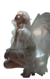 Surreal Fashion Muse V6 Vinyl Car Decal Sticker – Waterproof & UV-Resistant 9.17333333333333