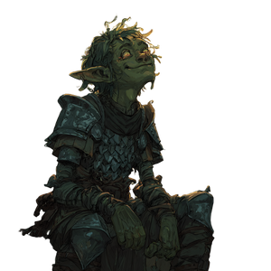 Friendly Goblin Vinyl Car Decal Sticker – Waterproof & UV-Resistant 3.4133333333333336"