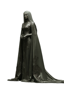 Fantasy Rogue Portrait V3 Vinyl Car Decal Sticker – Waterproof & UV-Resistant 8.213333333333333"