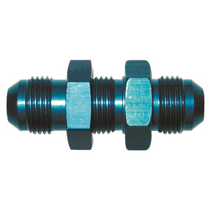 Upgrade your Connection Game with SpeedFX -4AN Straight Bulkhead Flare Coupler Fitting | Lightweight Aluminum | Leak Proof Seal