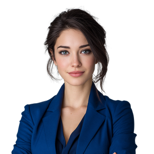 Business Woman Portrait V22 Vinyl Car Decal Sticker – Waterproof & UV-Resistant 3.4133333333333336"