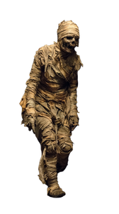 Decrepit Mummy Vinyl Car Decal Sticker – Waterproof & UV-Resistant 4.8533333333333335"