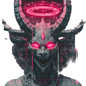 Malphorius The Corrupted Vinyl Car Decal Sticker – Waterproof & UV-Resistant 3.4133333333333336"