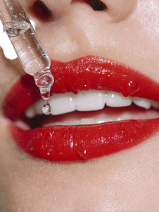Red Lips Close-Up V3 Vinyl Car Decal Sticker – Waterproof & UV-Resistant 4.1066666666666665"