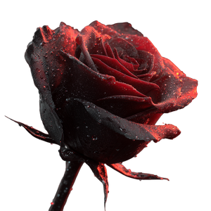 Black Rose V7 Vinyl Car Decal Sticker – Waterproof & UV-Resistant 3.4133333333333336"