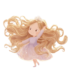 Princess Twirling Girl Vinyl Car Decal Sticker – Waterproof & UV-Resistant 3.4133333333333336"