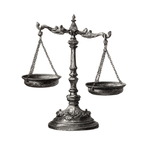 Vintage Balance Scale Vinyl Car Decal Sticker – Waterproof & UV-Resistant 3.4133333333333336"
