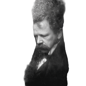 Nietzsche In Rain Vinyl Car Decal Sticker – Waterproof & UV-Resistant 6.826666666666667"