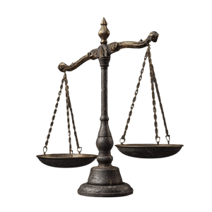 Justice Scale V3 Vinyl Car Decal Sticker – Waterproof & UV-Resistant 3.4133333333333336"