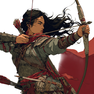 Warrior Archer V3 Vinyl Car Decal Sticker – Waterproof & UV-Resistant 6.826666666666667"