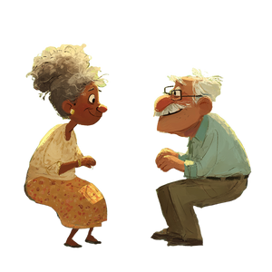 Elderly Couple Gaming Vinyl Car Decal Sticker – Waterproof & UV-Resistant 3.4133333333333336" Elderly Couple Gaming Vinyl Car Decal Sticker – Waterproof & UV-Resistant 3.4133333333333336"